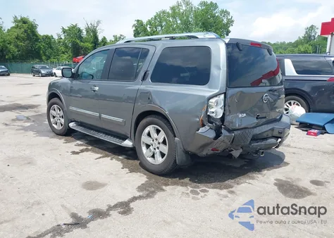 2013 Nissan Armada Platinum z USA, uszkodzony, nr VIN 5N1AA0NE2DN614655